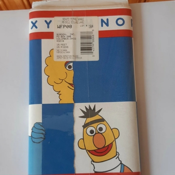 Sesame Street caracters Childrens television borden home Wallpaper 15 feets - Picture 3 of 10